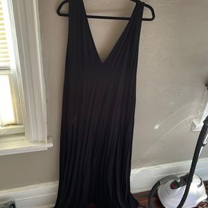 ASOS black maxi dress with pockets!